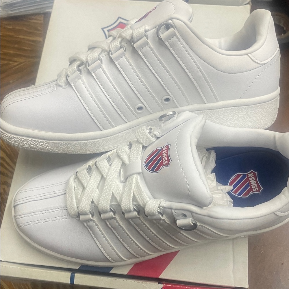 NWB K-Swiss Shoes 95826-130-M classic vn heritage women’s low - Picture 3 of 8